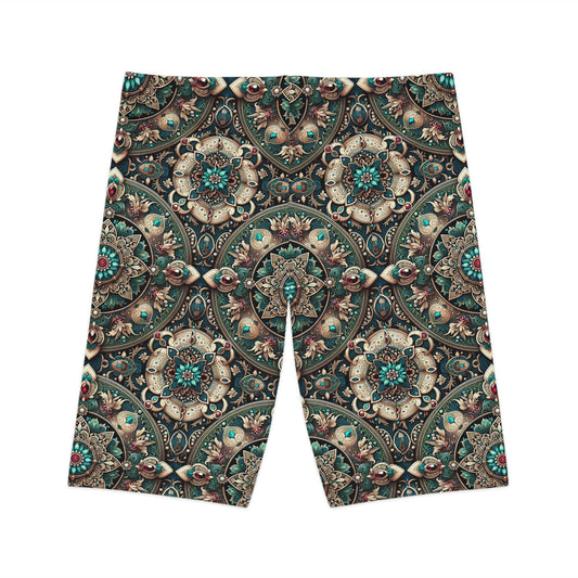 Neo-Dandyism Modern Dandy Streetwear Women's Bike Shorts - 8404 Design-56