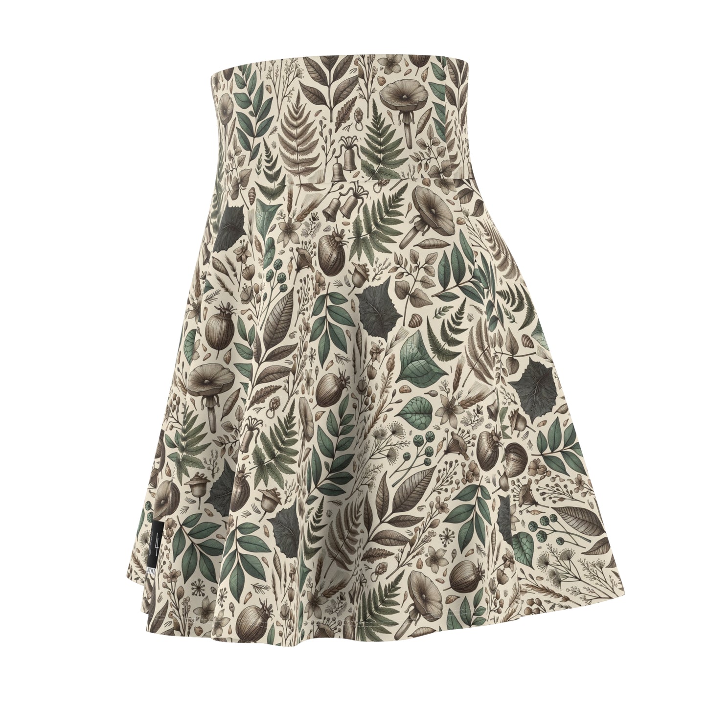 Sustainable Streetwear Modern Eco-Conscious Women's Skater Skirt - 8404 Design-57