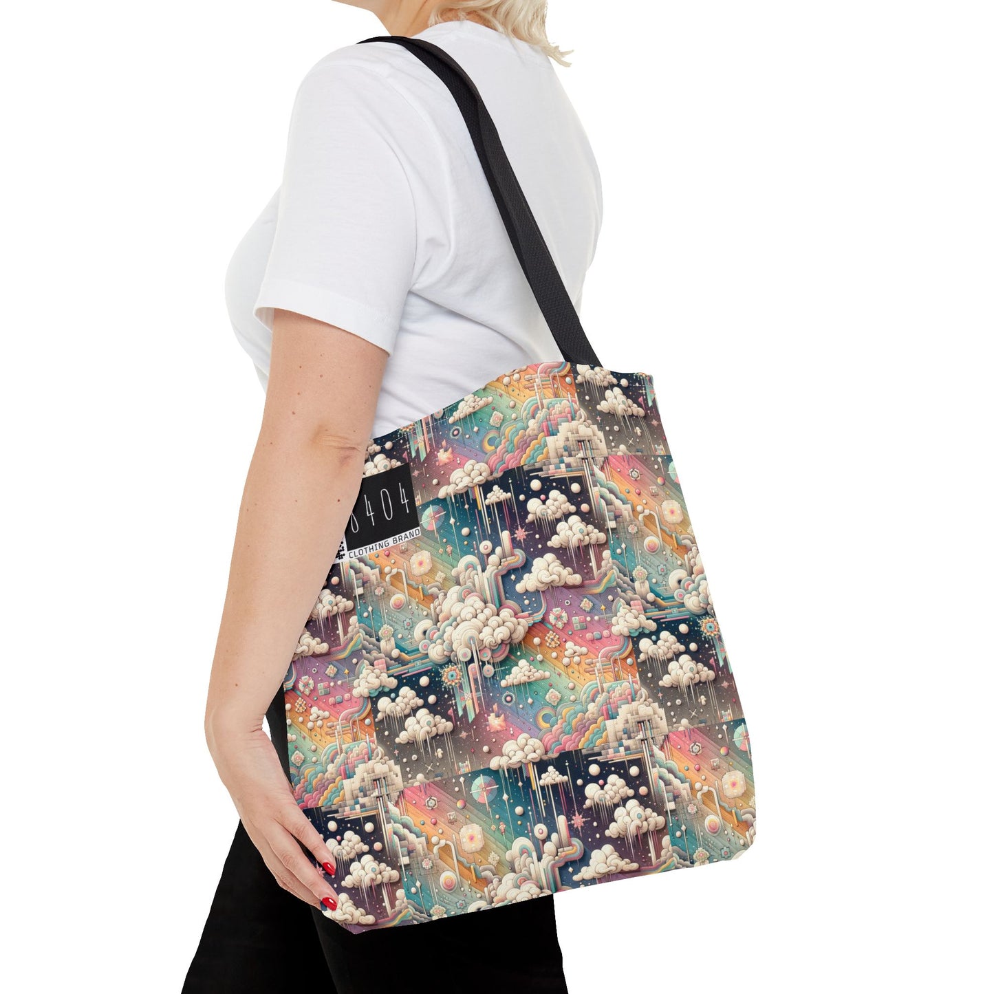 Digital Dreamland Whimsical and Nostalgic Streetwear With a Digital Twist Tote Bag - 8404 Design-52