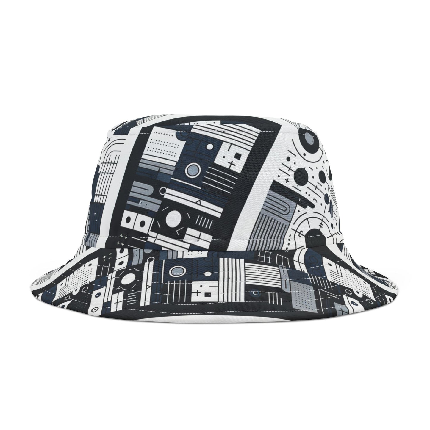 Minimalist Athleisure Minimalist Tech Bucket Hat - 8404 Design-54
