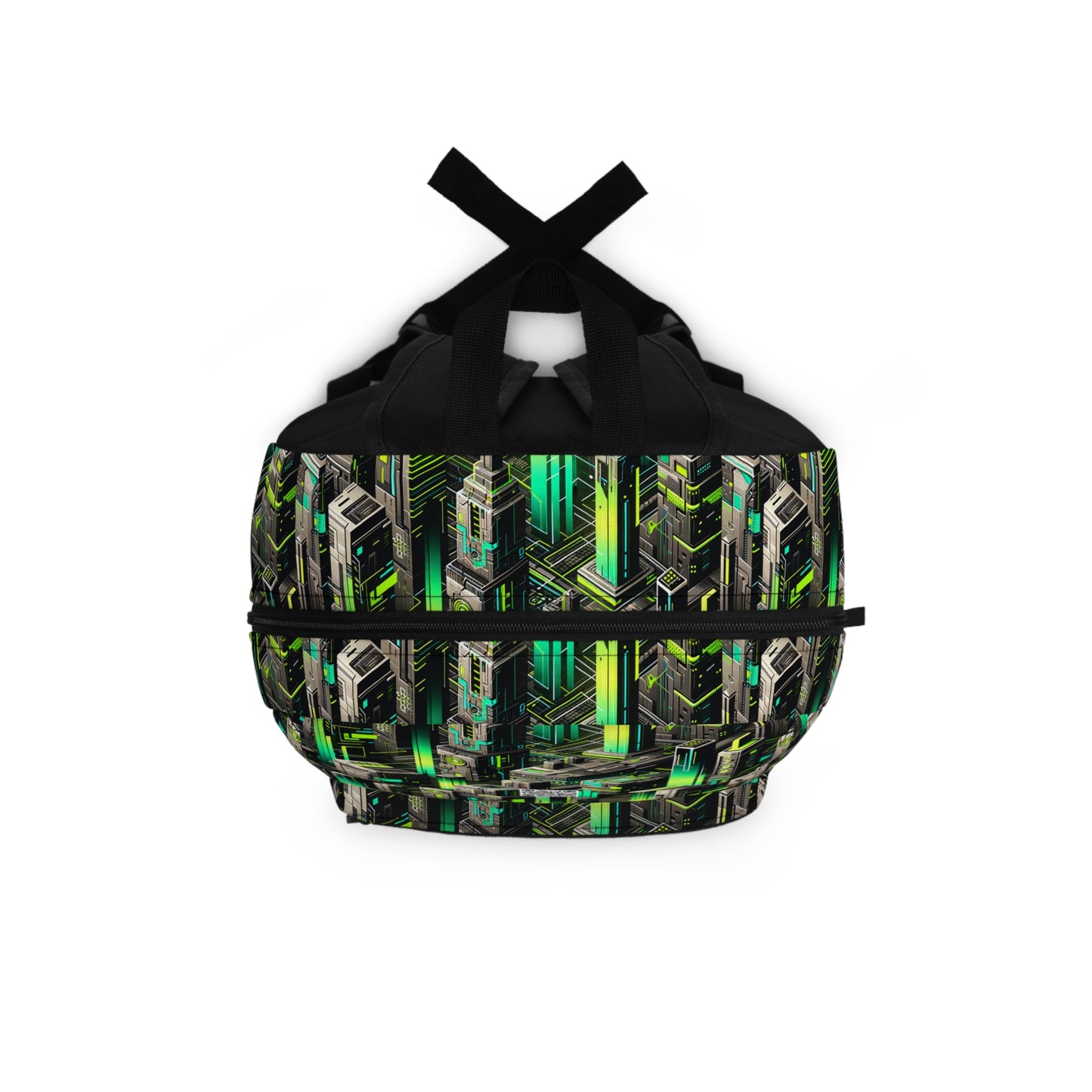 Digital Rebellion Tech-Forward Streetwear Backpack - 8404 Design-63