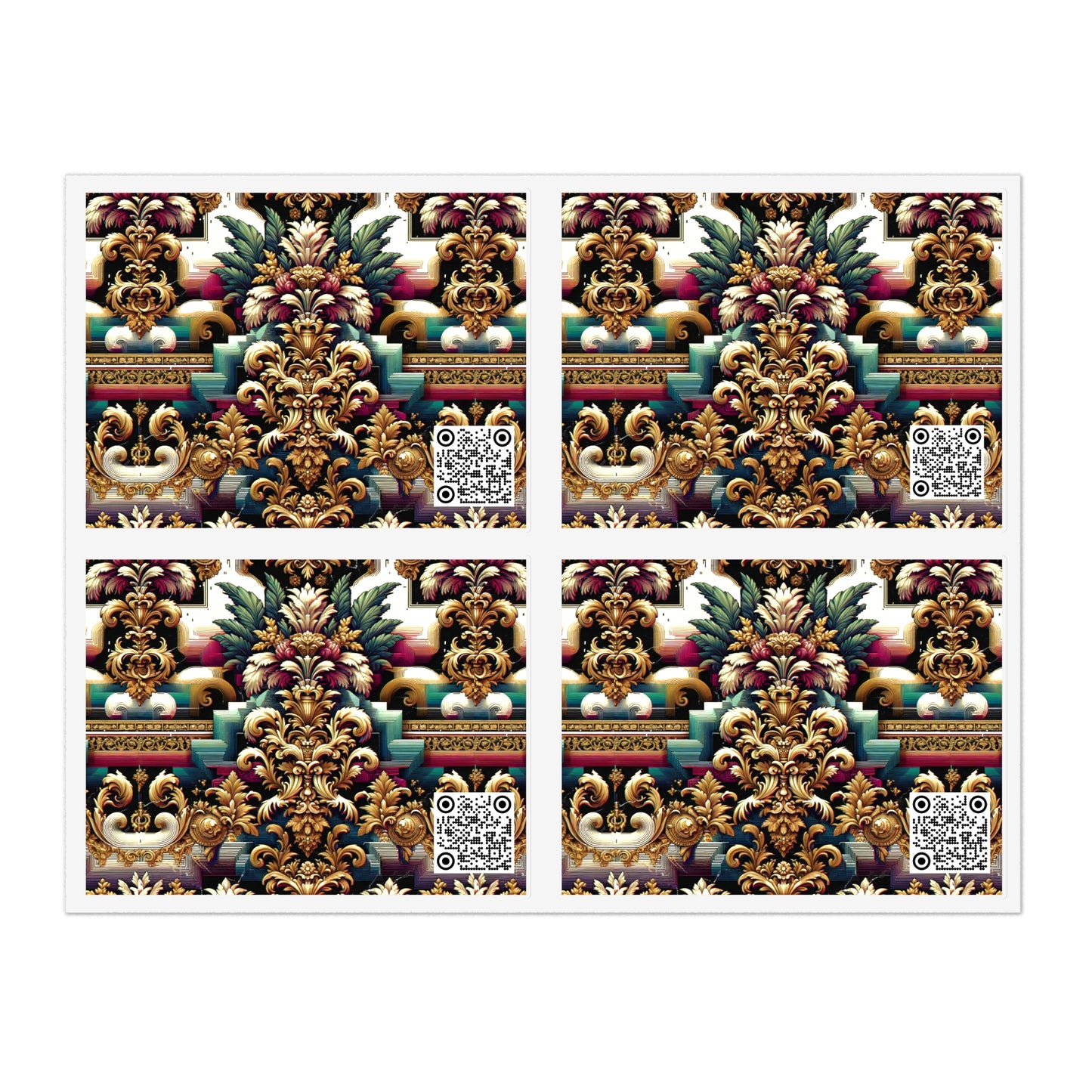 Digital Renaissance Modern Baroque Fusion Sticker Sheets - 8404 Design-60