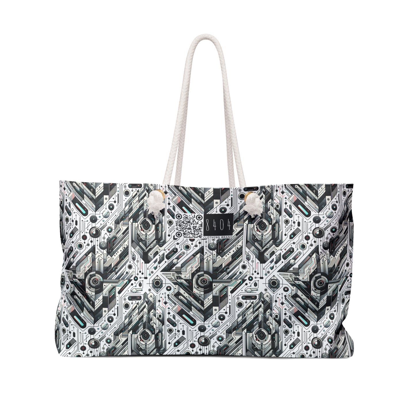 Tech-Infused Streetwear Tech-Forward Minimalism Weekender Bag - 8404 Design-51