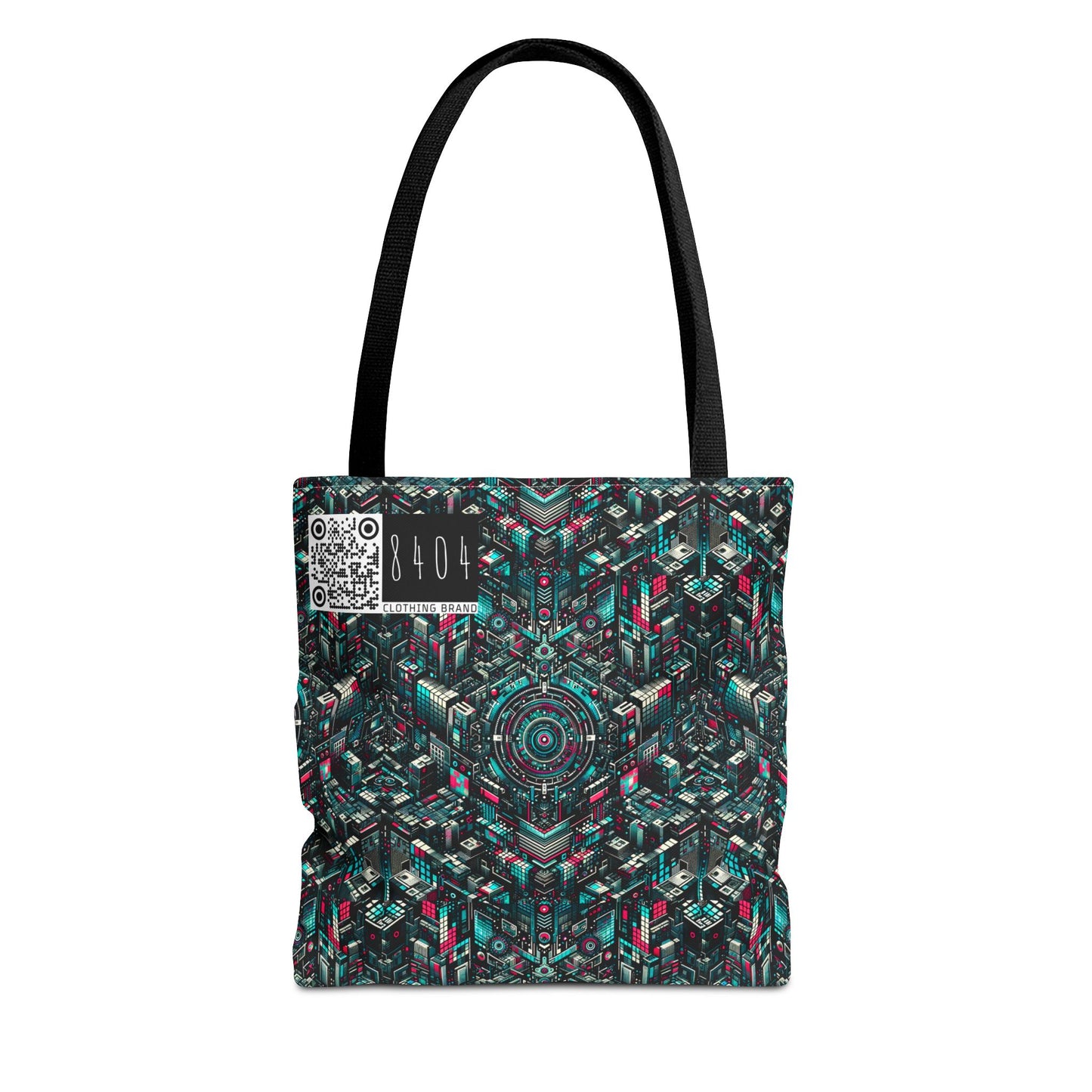 Digital Rebellion Tech-Inspired Streetwear Tote Bag - 8404 Design-54