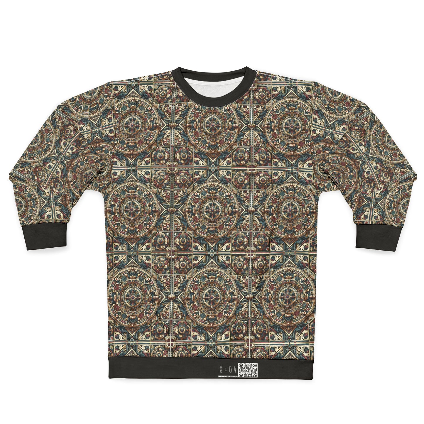 Urban Renaissance Historical Fusion With Street Edge Sweatshirt - 8404 Design-57