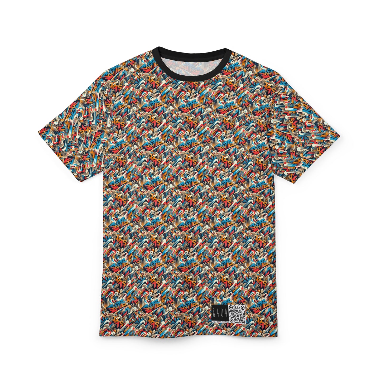 Neo-Traditional Street Art Modern Street Art Fusion Unisex Cut & Sew Tee - 8404 Design-44