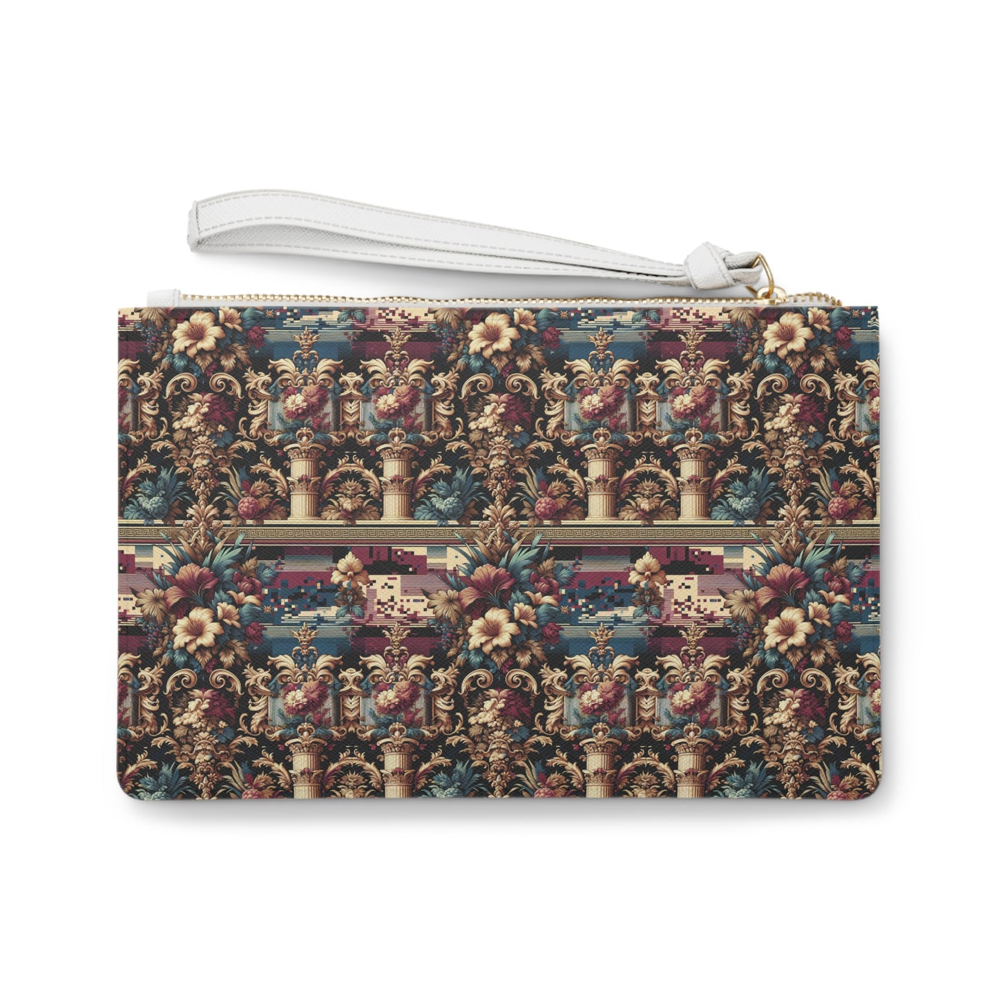 Digital Renaissance Modern Baroque Fusion Clutch Bag - 8404 Design-58