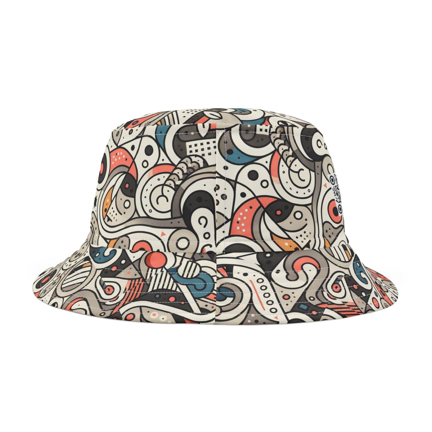Modern Minimalism Minimalist Tech Bucket Hat - 8404 Design-61