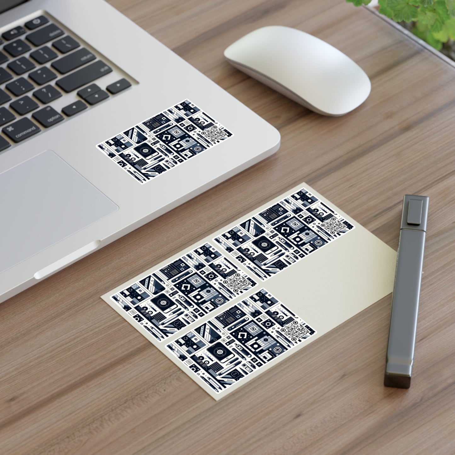 Minimalist Athleisure Minimalist Tech Sticker Sheets - 8404 Design-60