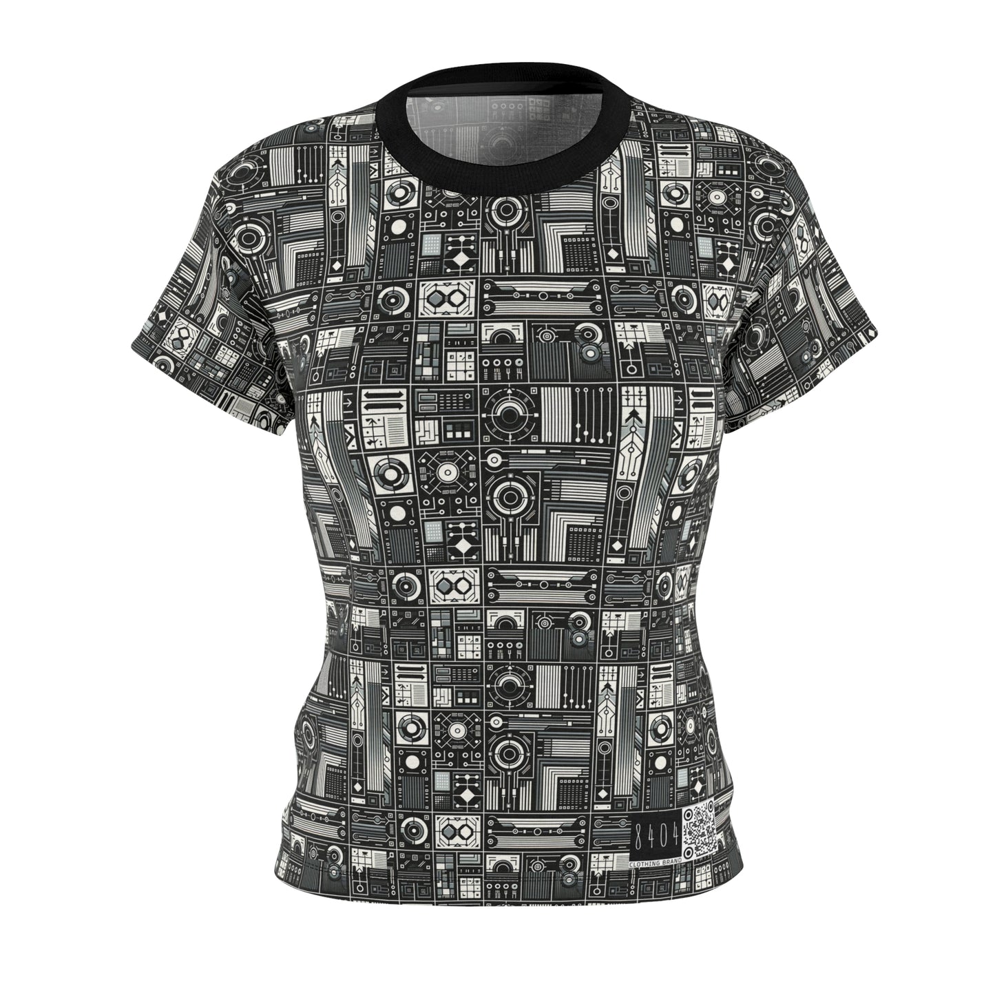 Digital Minimalism Minimalist Tech Women's Cut & Sew Tee - 8404 Design-62