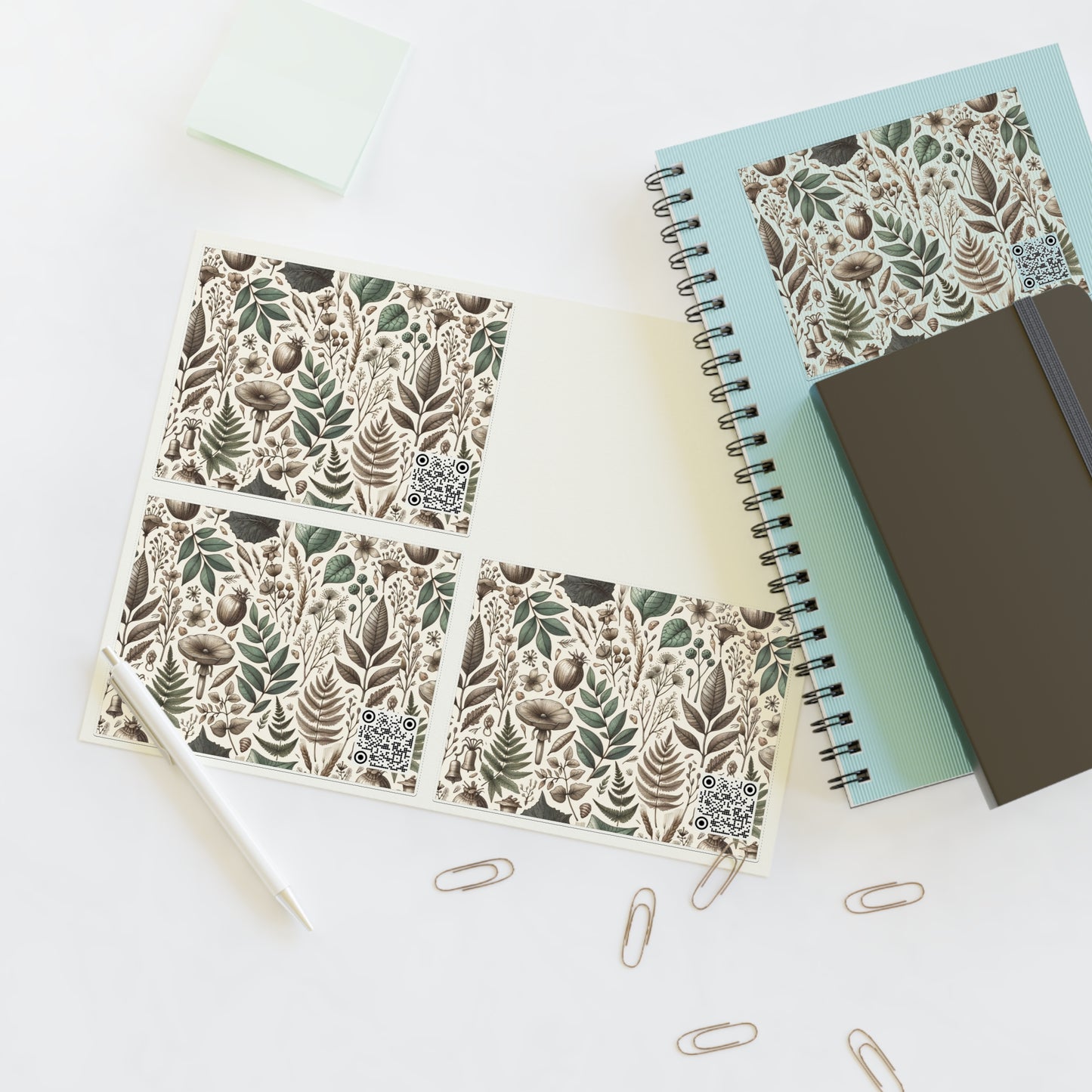 Sustainable Streetwear Modern Eco-Conscious Sticker Sheets - 8404 Design-57