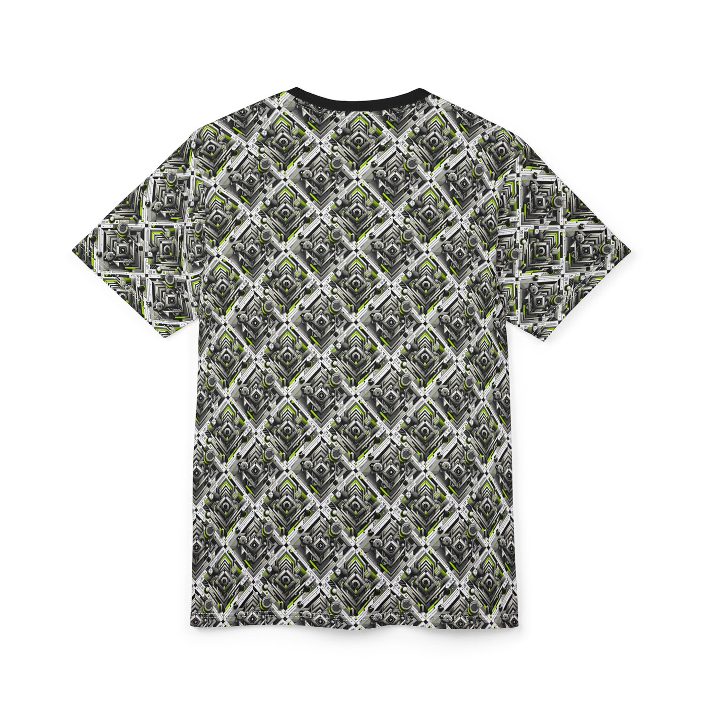 Elevated Sporty Tech Tech-Forward Streetwear Unisex Cut & Sew Tee - 8404 Design-70