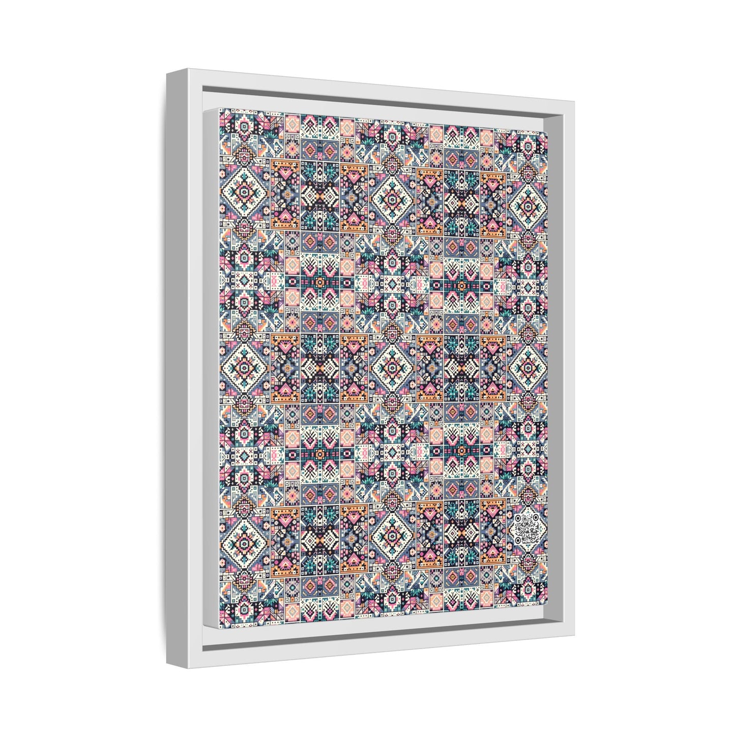 Matte Canvas, Framed (multi-Color) - 8404 Design-01