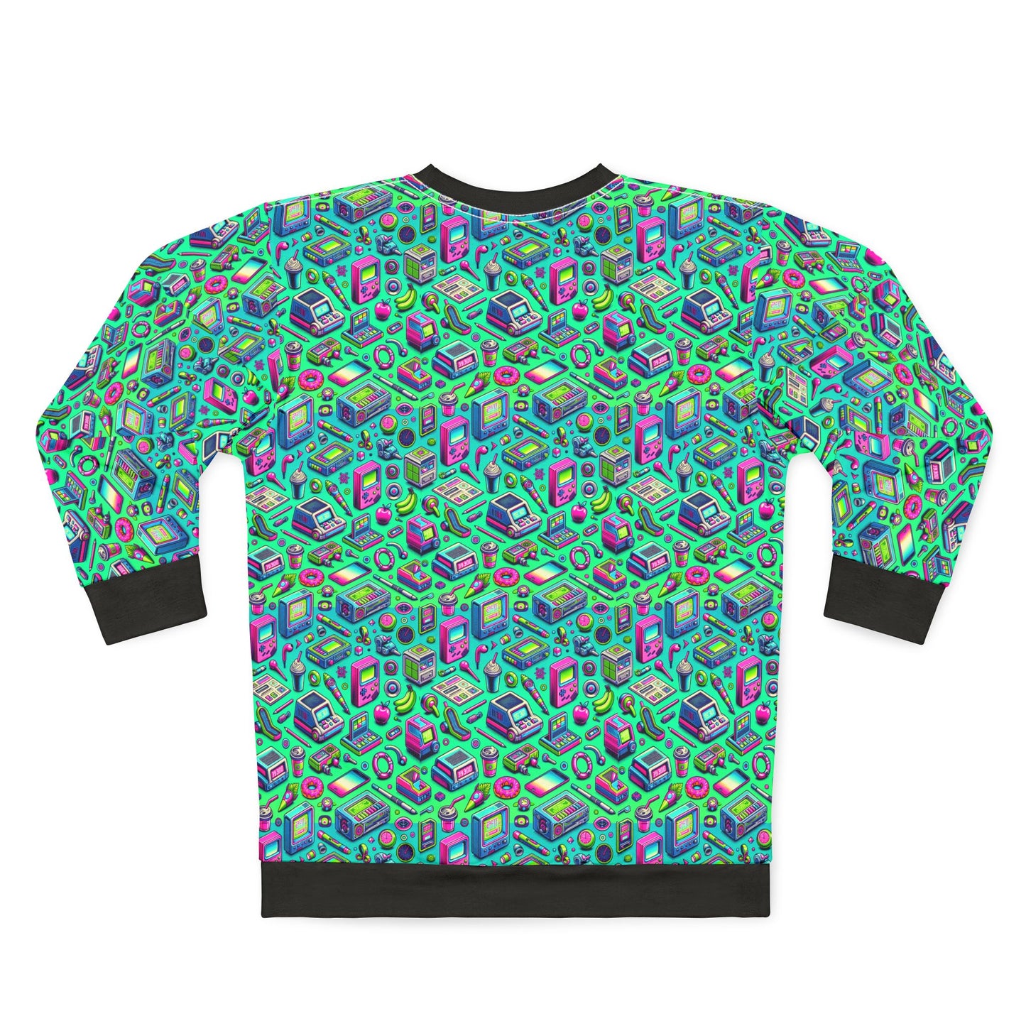 Y2k Revival Nostalgic Futurism Sweatshirt - 8404 Design-48