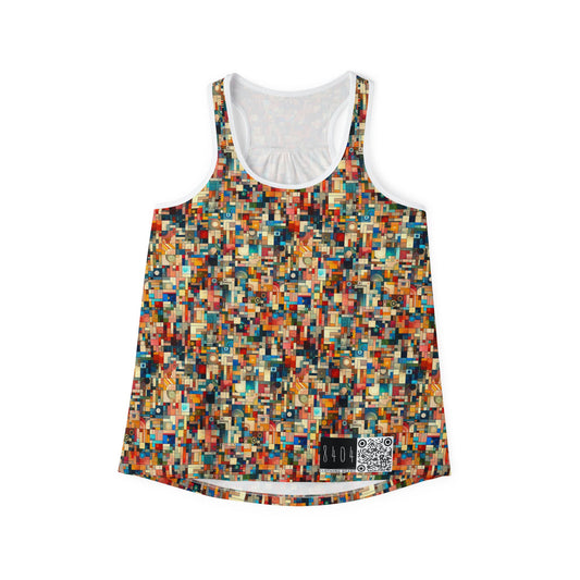 Digital Artistic Expression Artistic Streetwear Women's Tank Top - 8404 Design-46