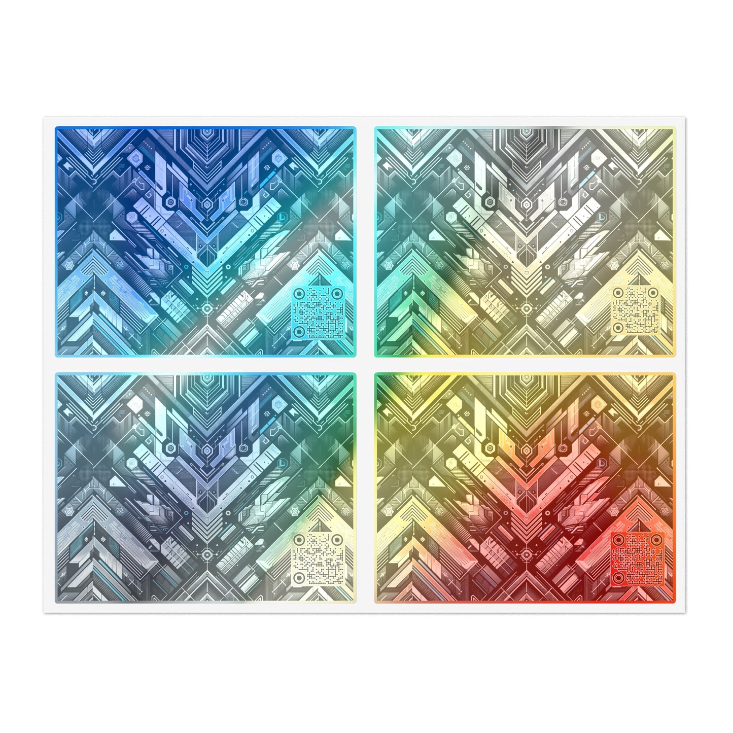 Tech Athletic Fusion Tech-Forward Athletic Sticker Sheets - 8404 Design-63