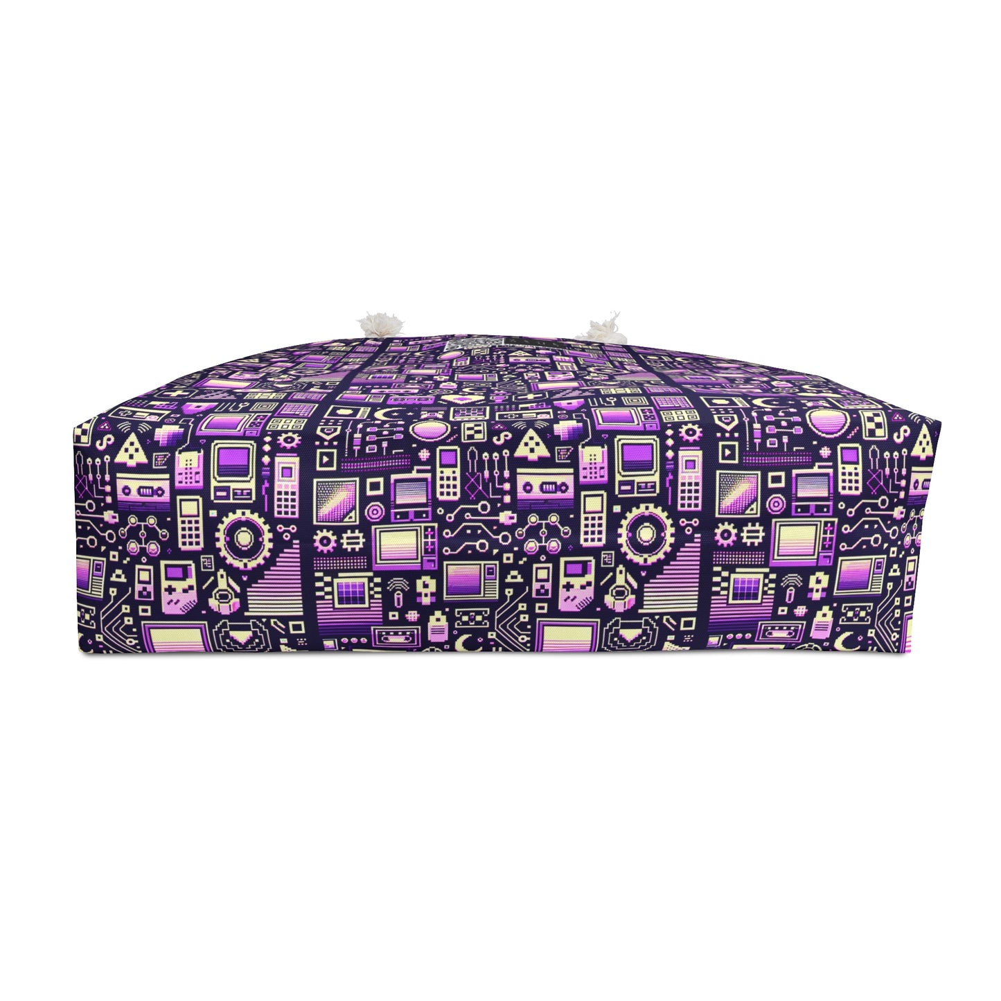 Digital Nostalgia Remix Modern Vintage Fusion Weekender Bag - 8404 Design-54