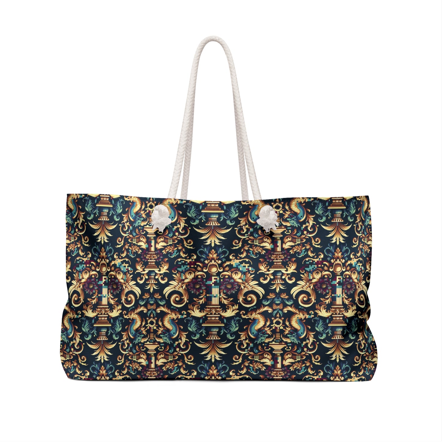 Digital Renaissance Modern Baroque Fusion Weekender Bag - 8404 Design-57
