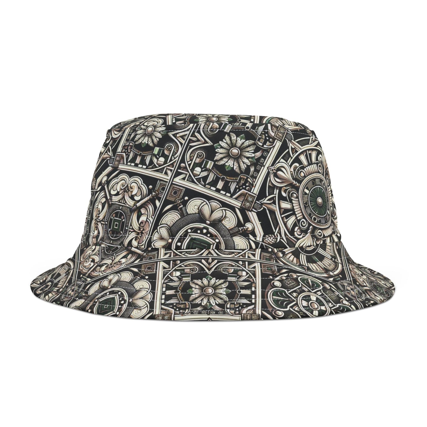 Cyber Garden Party Tech Garden Extravaganza Bucket Hat - 8404 Design-45