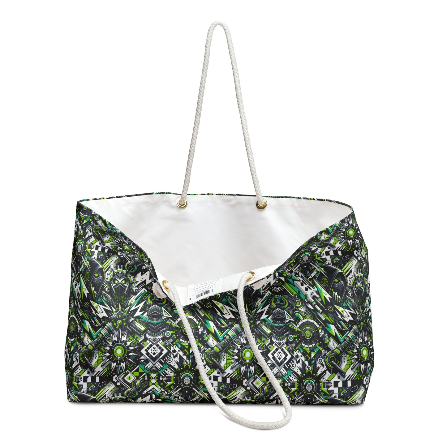 Graffiti Tech Fusion Bold Streetwear Fusion Weekender Bag - 8404 Design-50