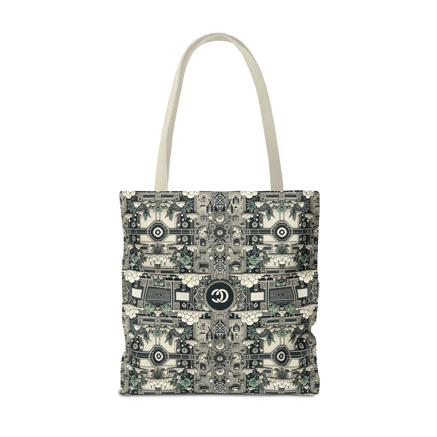 Cyber Garden Party Tech Garden Extravaganza Tote Bag - 8404 Design-54