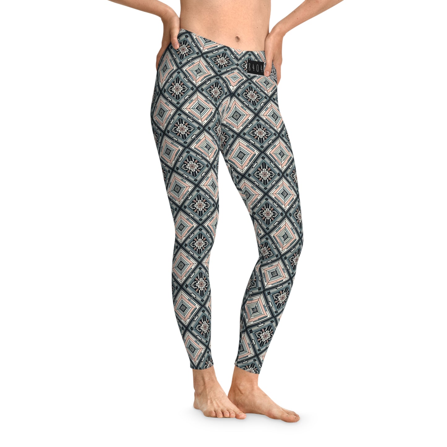 Tech Minimalism Minimalist Tech Stretch Leggings - 8404 Design-60