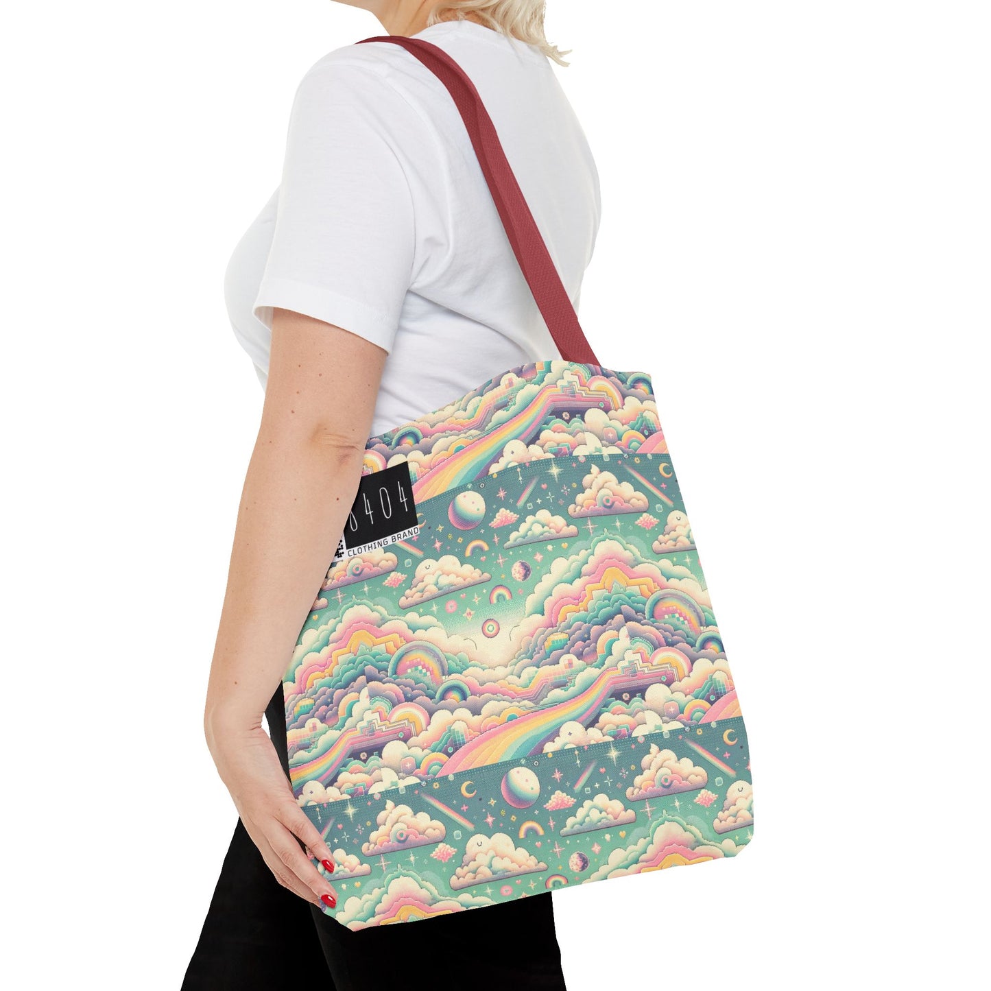 Digital Dreamland Whimsical and Nostalgic Streetwear With a Digital Twist Tote Bag - 8404 Design-65