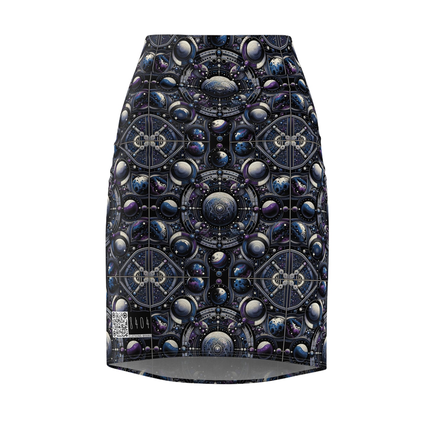 Tech Astronaut Tech-Forward Streetwear Meets Space Exploration Women's Pencil Skirt - 8404 Design-46