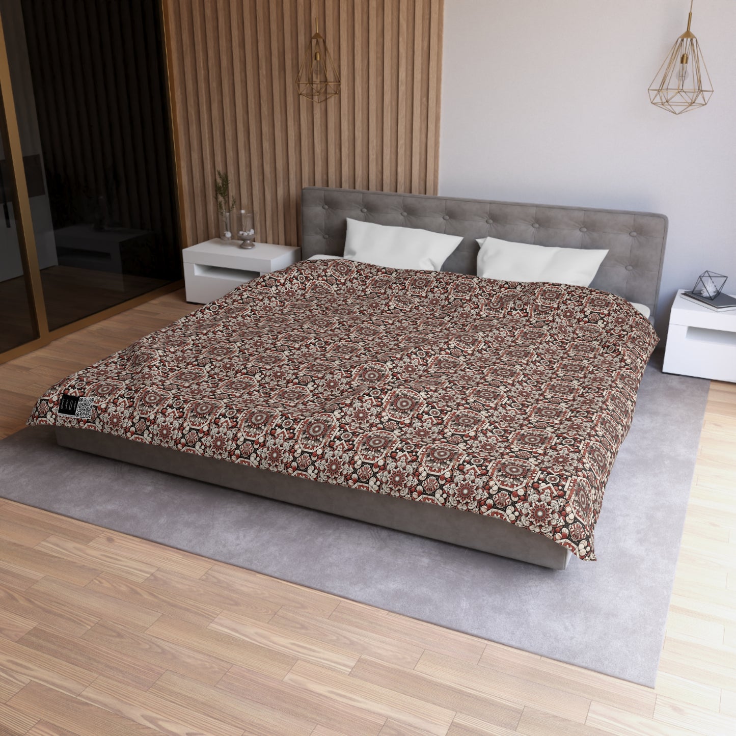 Neo Jomon Sculptural Aesthetics Artisanal Streetwear Microfiber Duvet Cover - 8404 Design-55