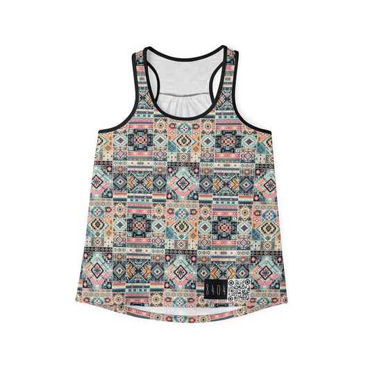 Digital Artisanal Fusion Digital Artisanal Women's Tank Top - 8404 Design-55