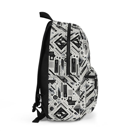Tech Minimalism Minimalist Tech Backpack - 8404 Design-72