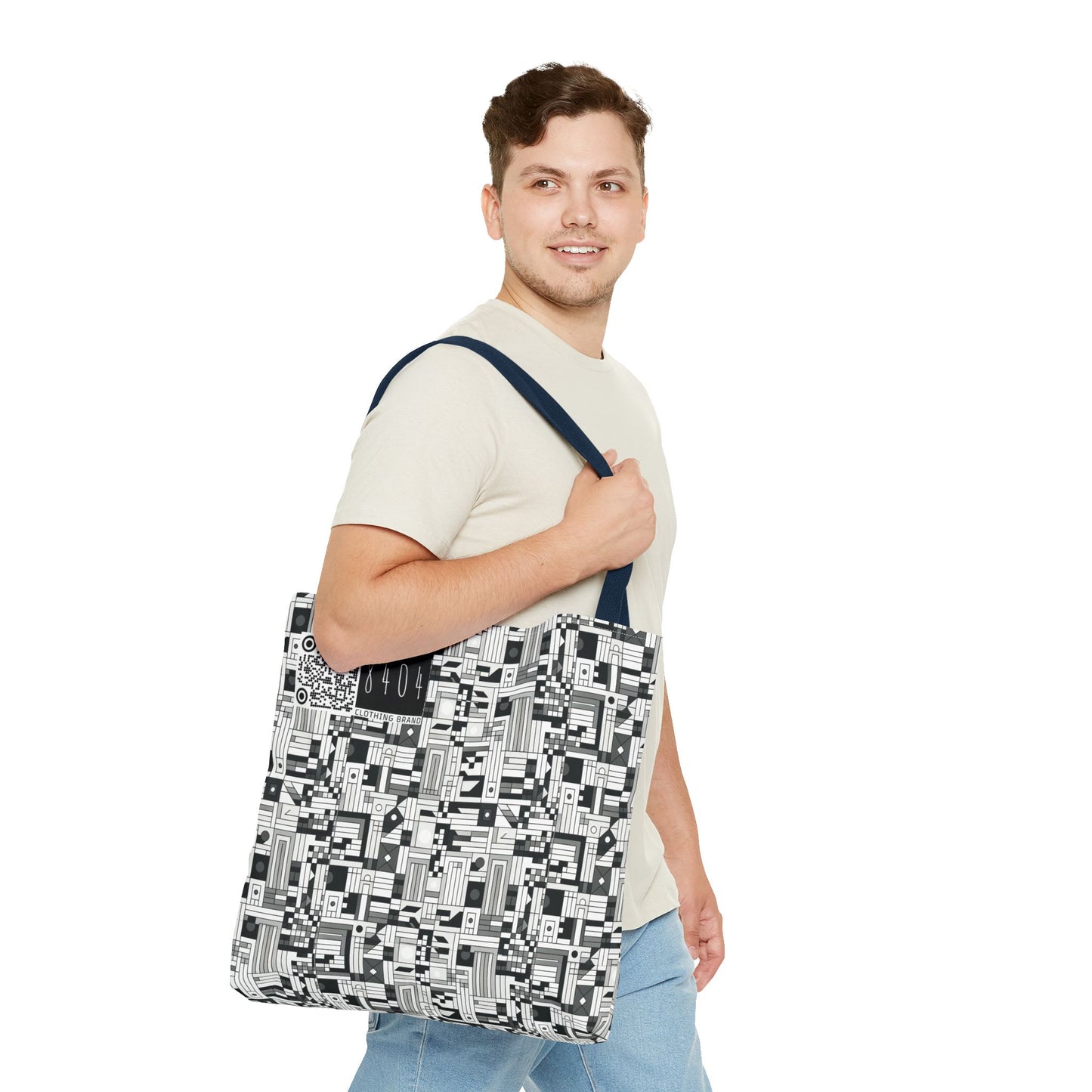 Digital Minimalism Minimalist Tech Tote Bag - 8404 Design-43