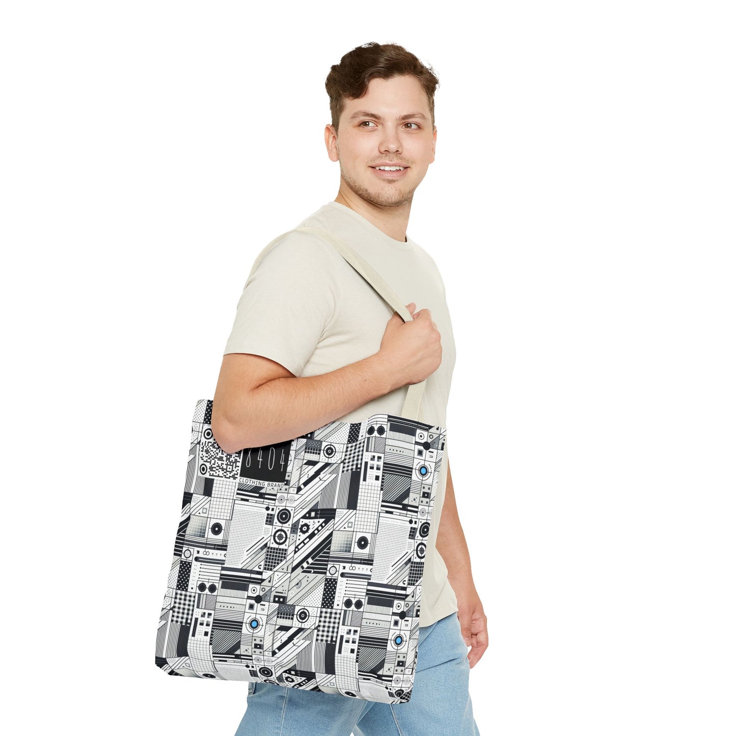 Digital Minimalism Minimalist Tech Tote Bag - 8404 Design-52
