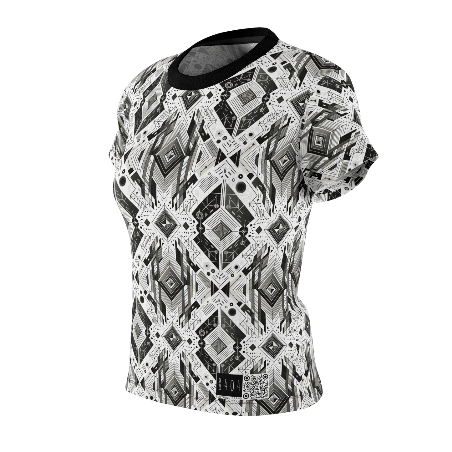 Digital Minimalism Minimalist Tech Women's Cut & Sew Tee - 8404 Design-51