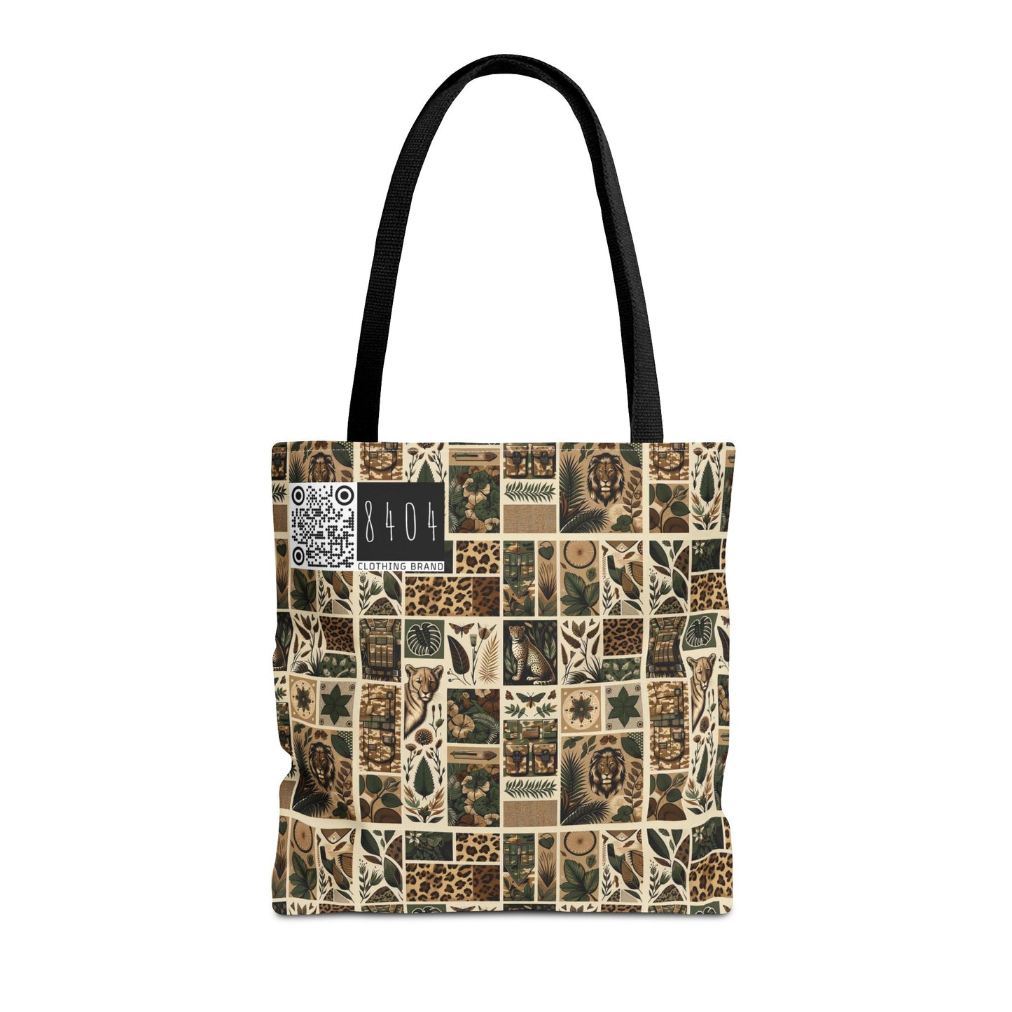 Streetwear Safari Urban Jungle Explorer Tote Bag - 8404 Design-51