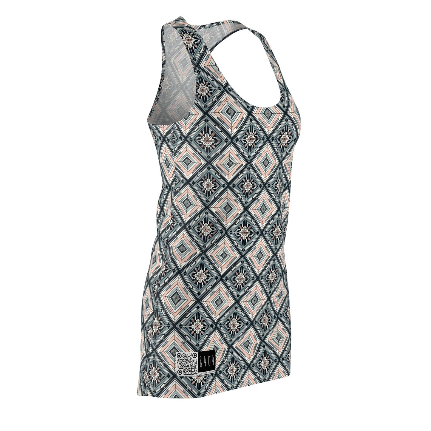 Tech Minimalism Minimalist Tech Women's Cut & Sew Racerback Dress - 8404 Design-60