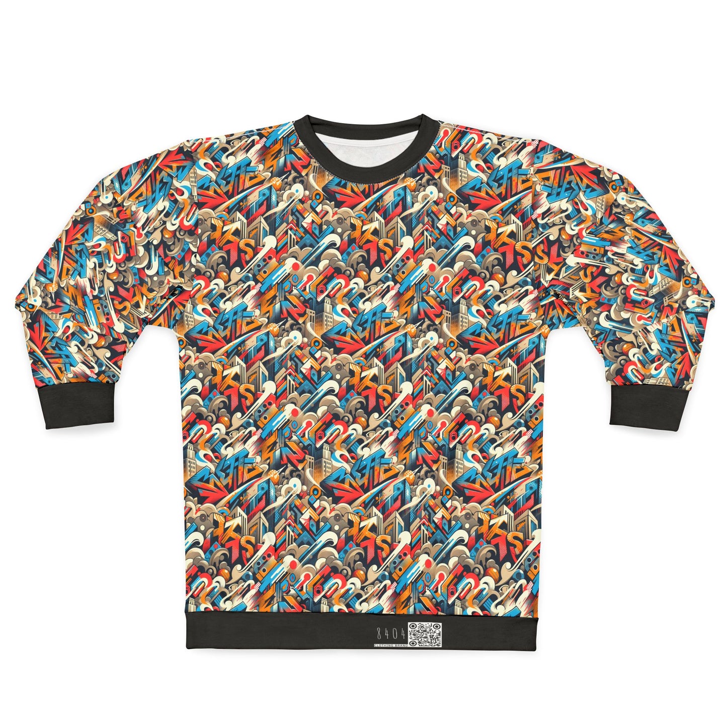 Neo-Traditional Street Art Modern Street Art Fusion Sweatshirt - 8404 Design-44