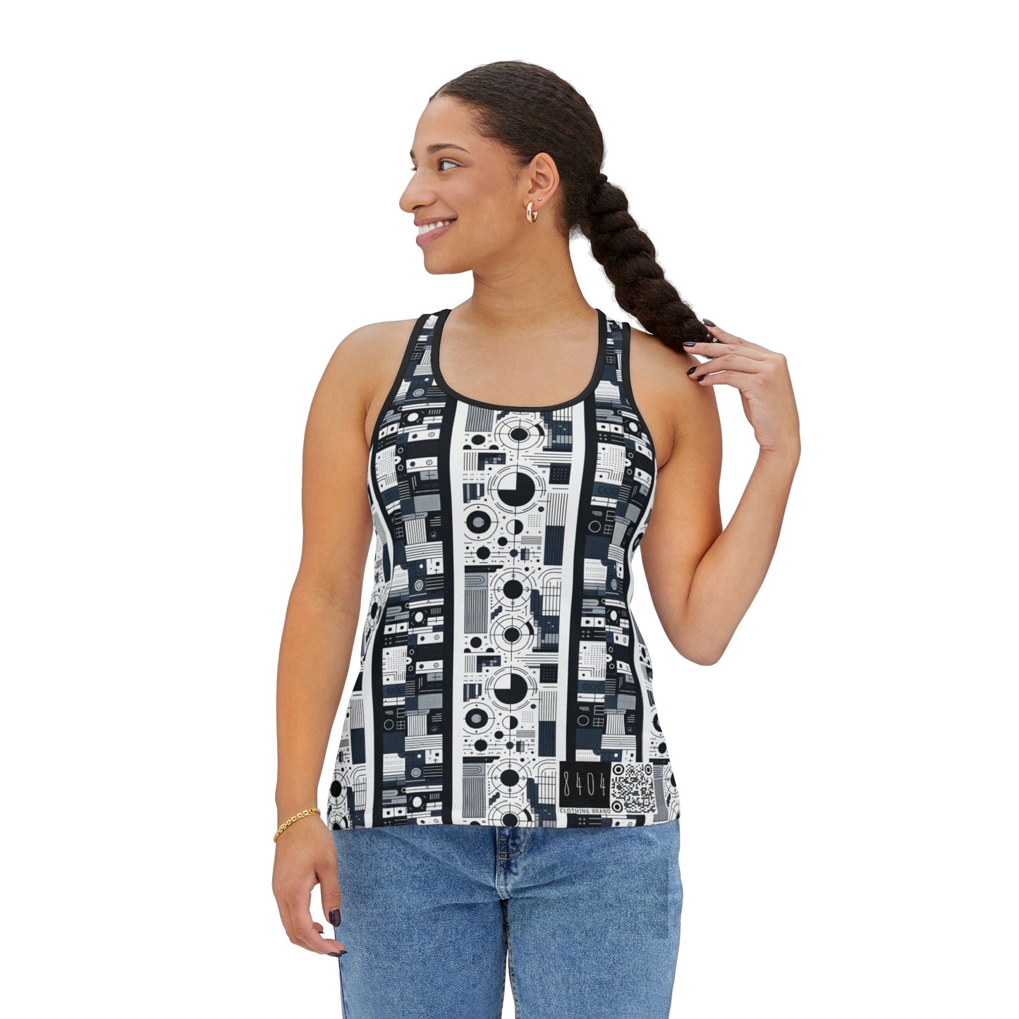 Minimalist Athleisure Minimalist Tech Women's Tank Top - 8404 Design-54