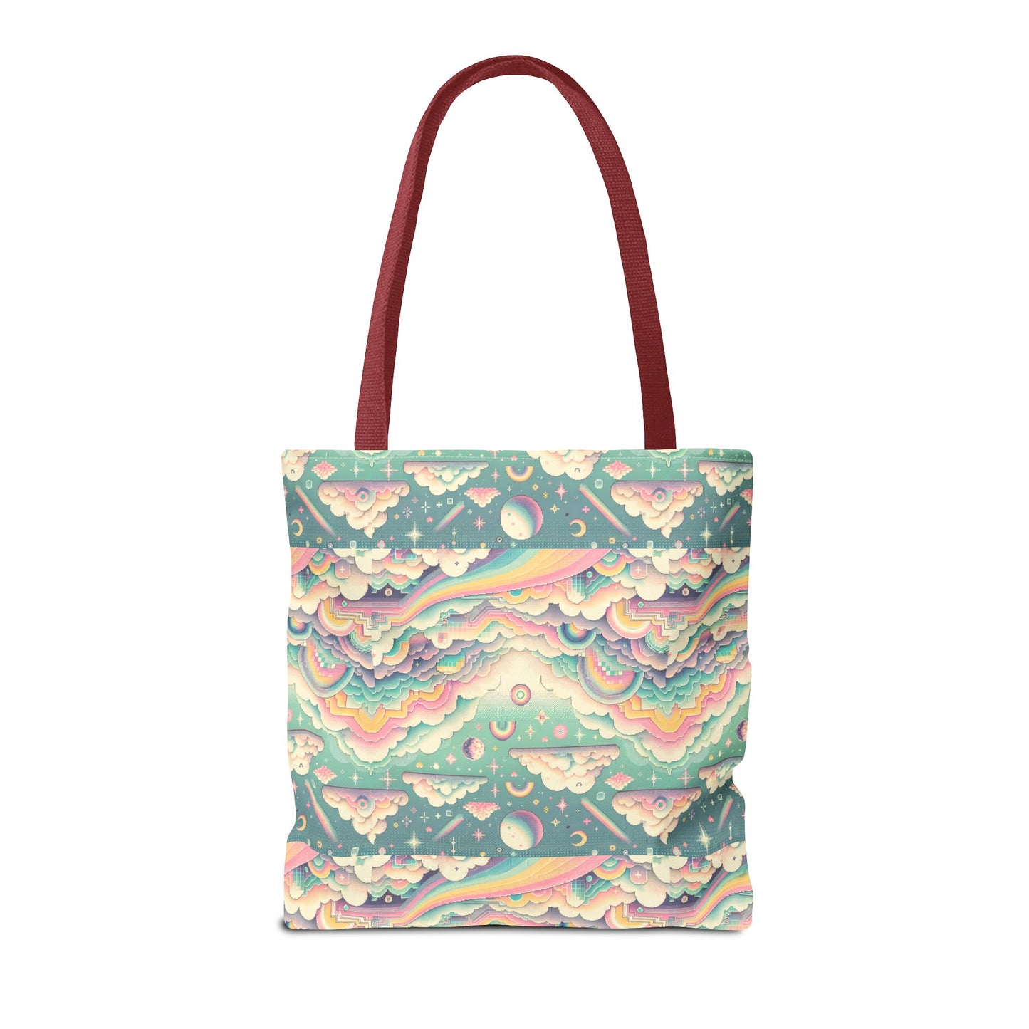 Digital Dreamland Whimsical and Nostalgic Streetwear With a Digital Twist Tote Bag - 8404 Design-65
