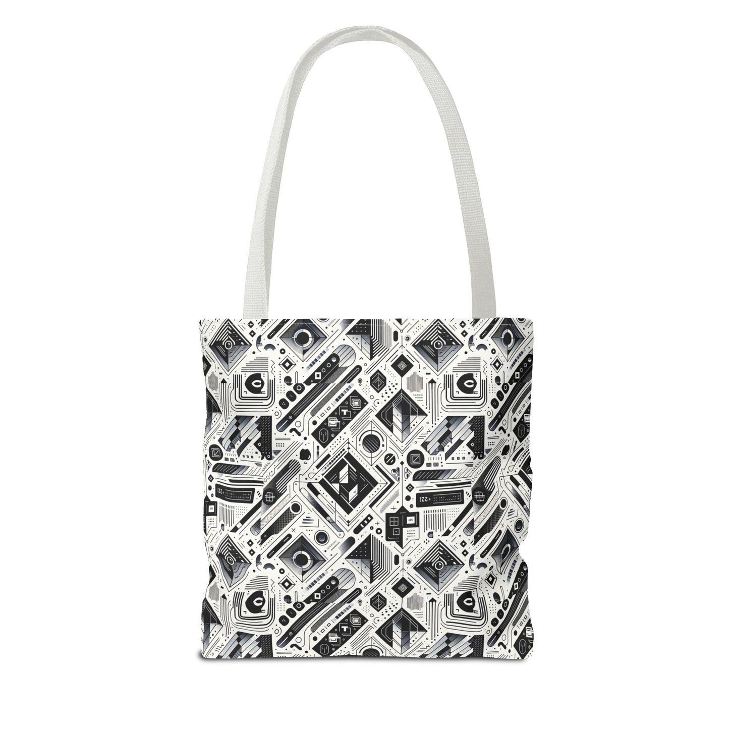 Tech Minimalism Minimalist Tech Tote Bag - 8404 Design-72