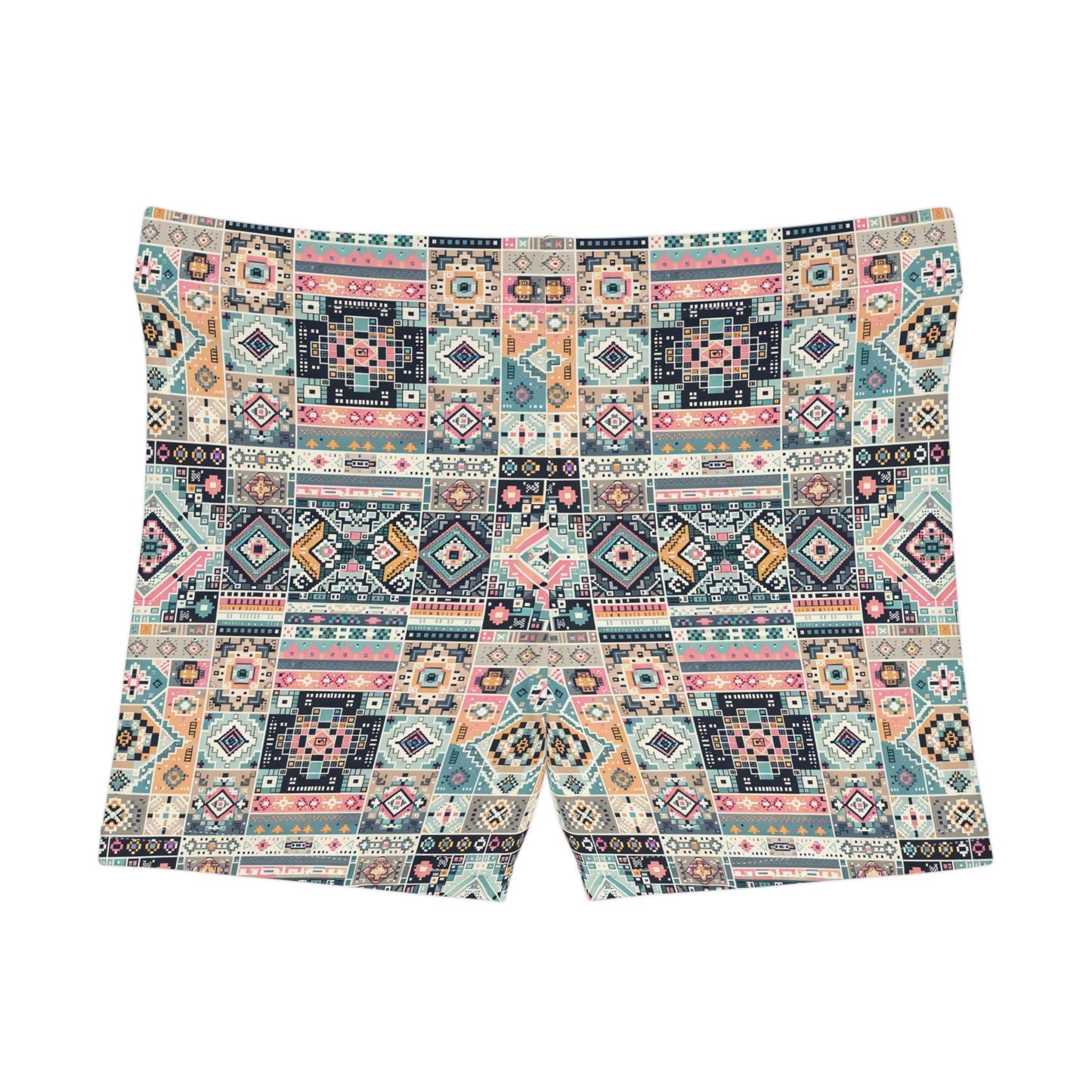 Digital Artisanal Fusion Digital Artisanal Women's Shorts - 8404 Design-55