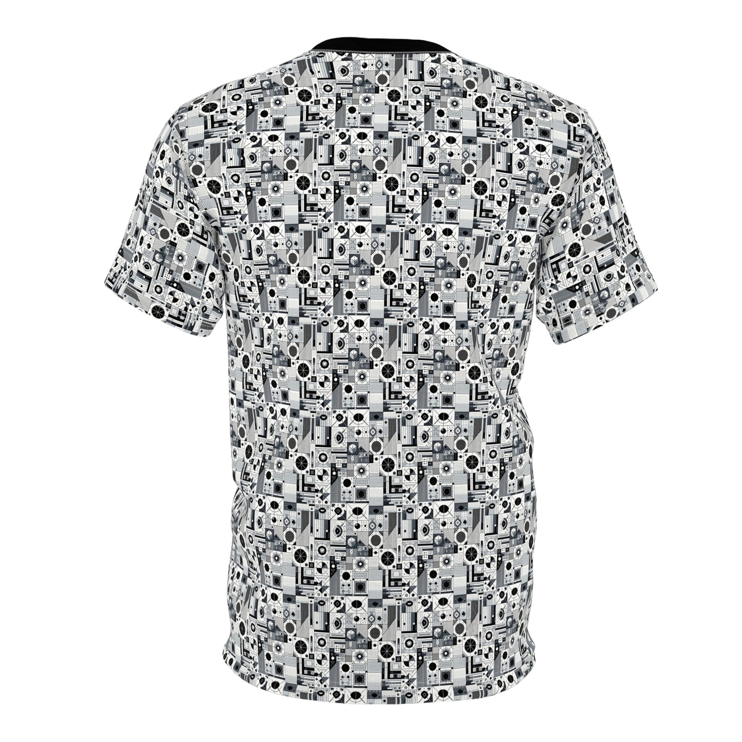 Digital Minimalism Minimalist Tech Unisex Cut & Sew Tee - 8404 Design-65