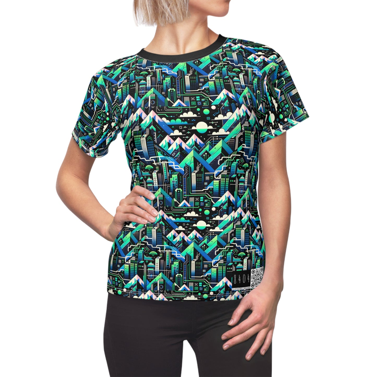 Digital Adventure Graphics Digital Explorer Women's Cut & Sew Tee - 8404 Design-55