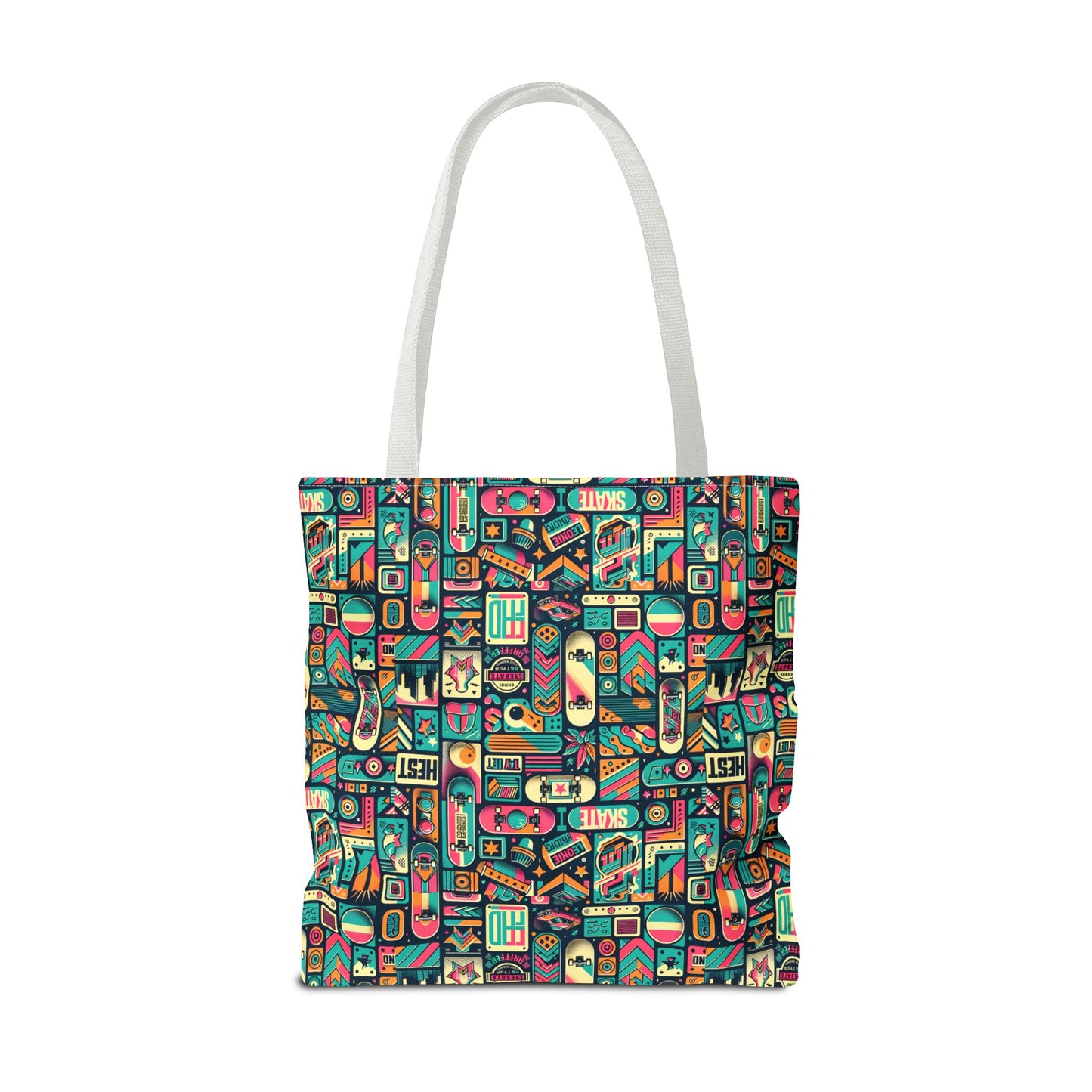 Skate Culture Revival Urban Retro Cool Tote Bag - 8404 Design-61