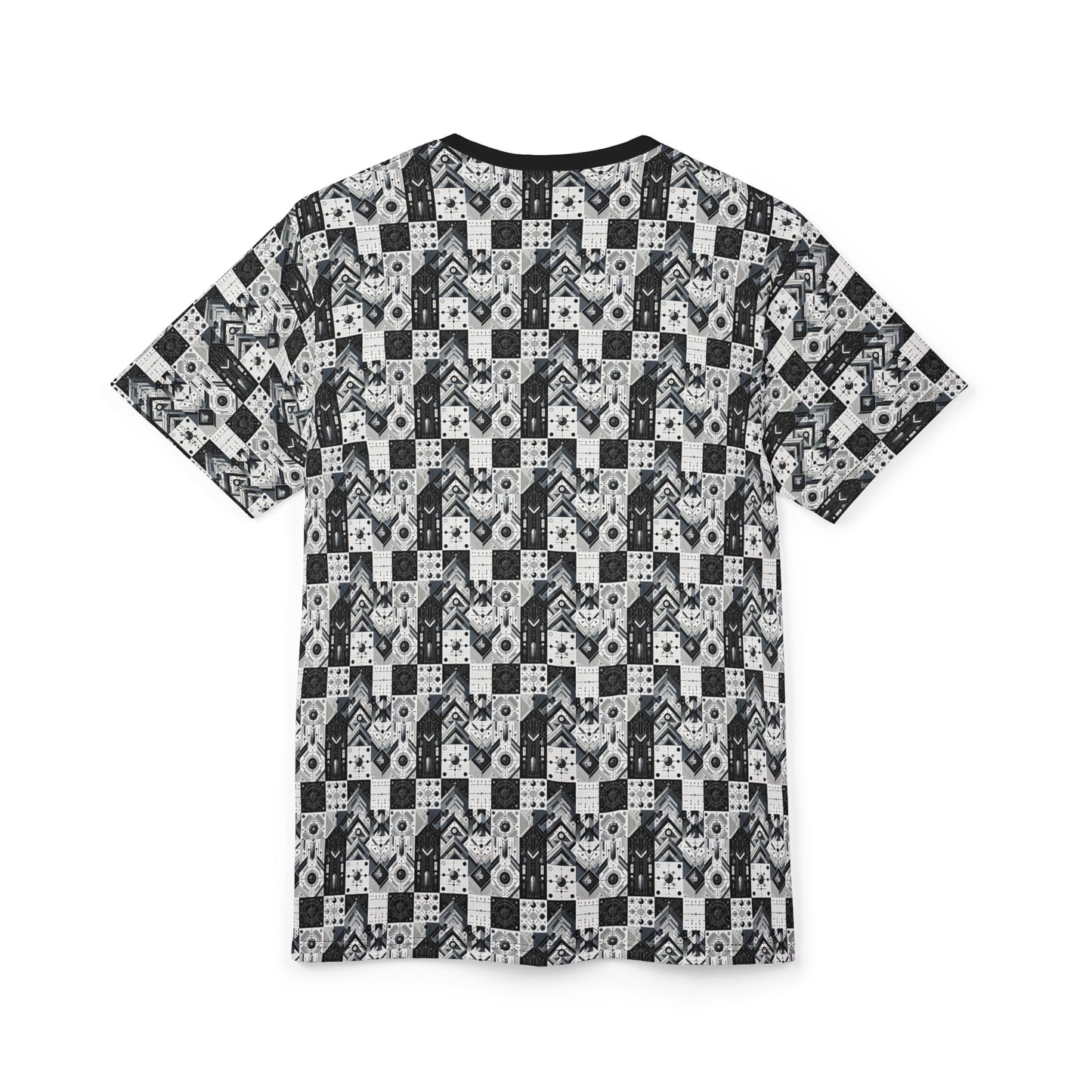 Digital Minimalism Minimalist Tech Unisex Cut & Sew Tee - 8404 Design-50