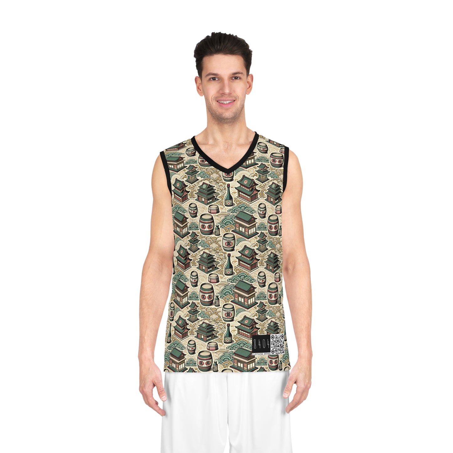 Cultural Artisanal Fusion Contemporary Cultural Elegance Basketball Jersey - 8404 Design-68