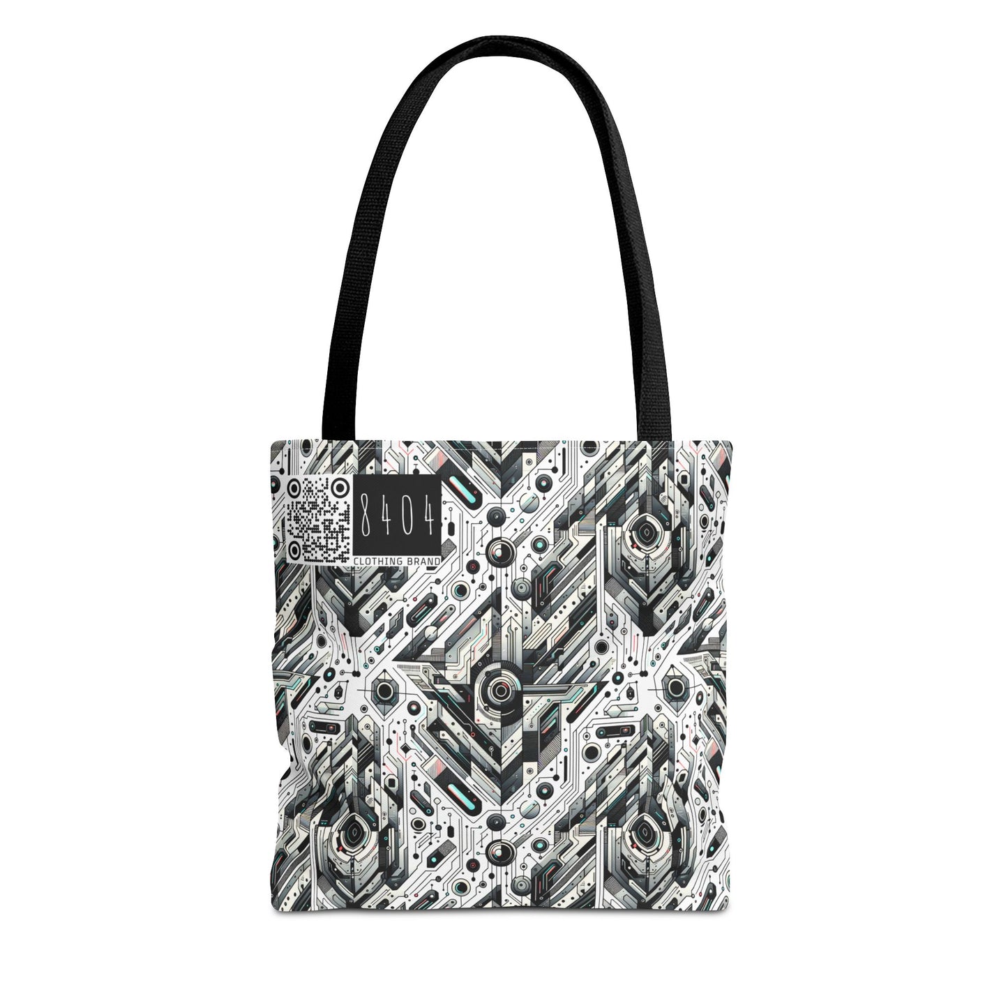 Tech-Infused Streetwear Tech-Forward Minimalism Tote Bag - 8404 Design-51
