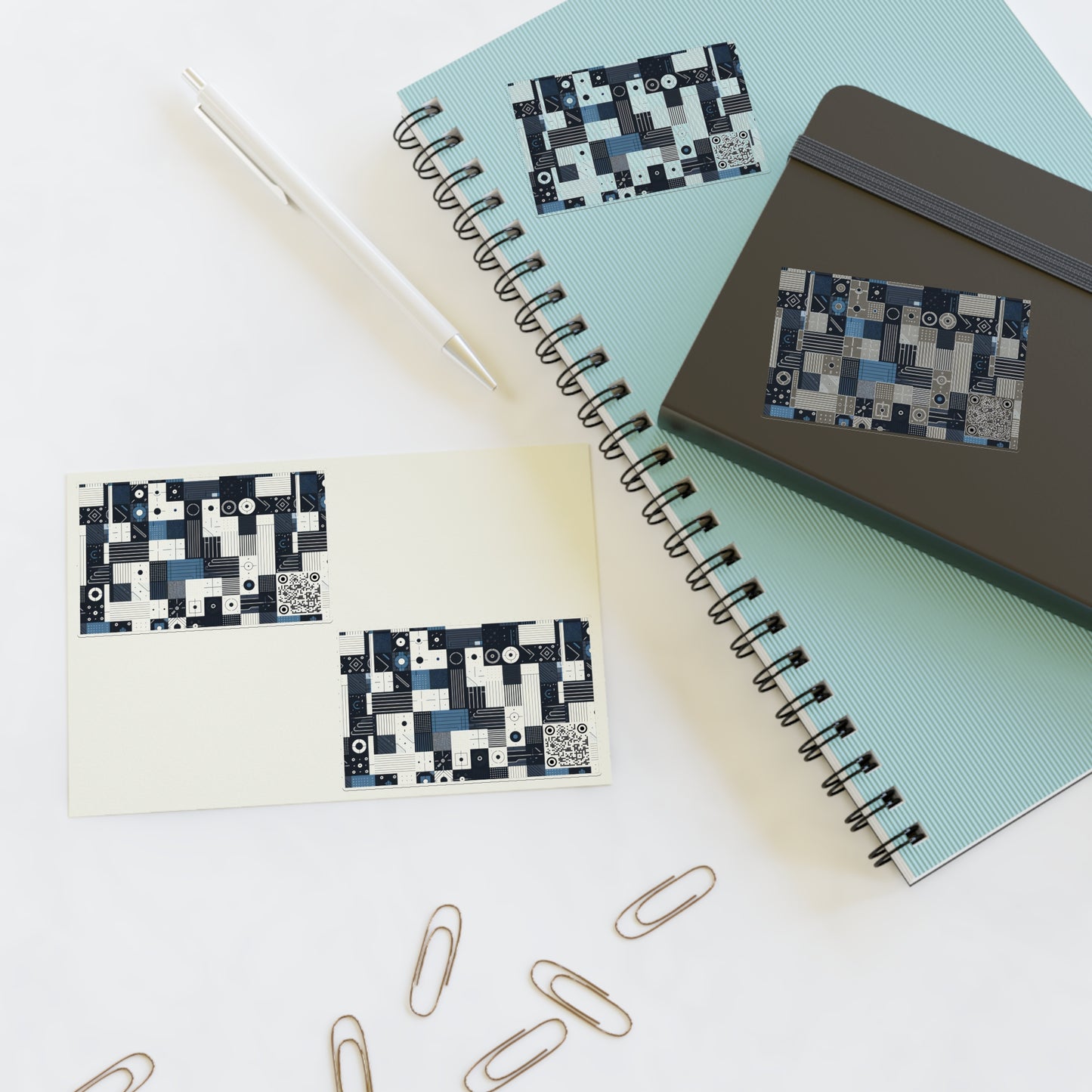 Minimalist Athleisure Minimalist Tech Sticker Sheets - 8404 Design-39