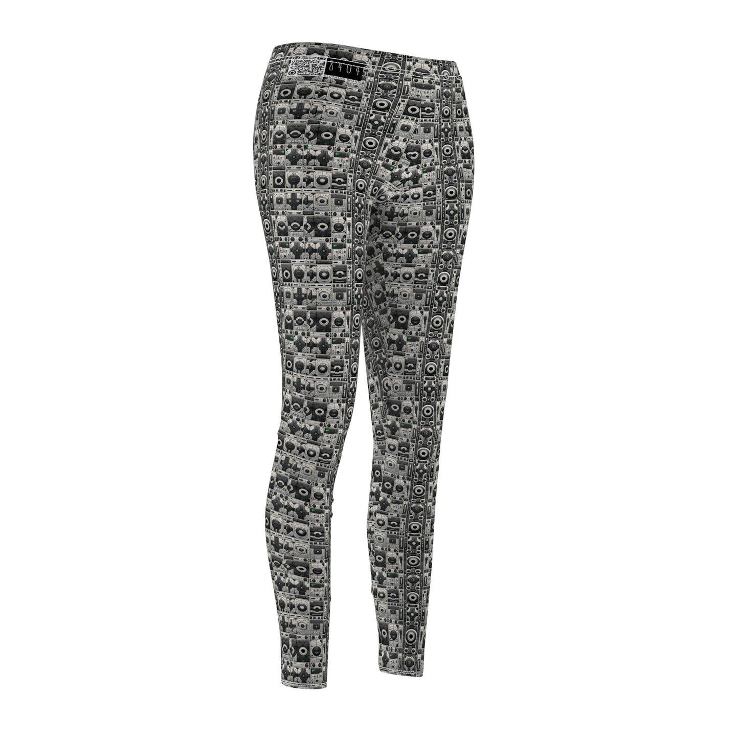 Tech Utility Aesthetics Tech-Forward Minimalism Women's Cut & Sew Casual Leggings - 8404 Design-60