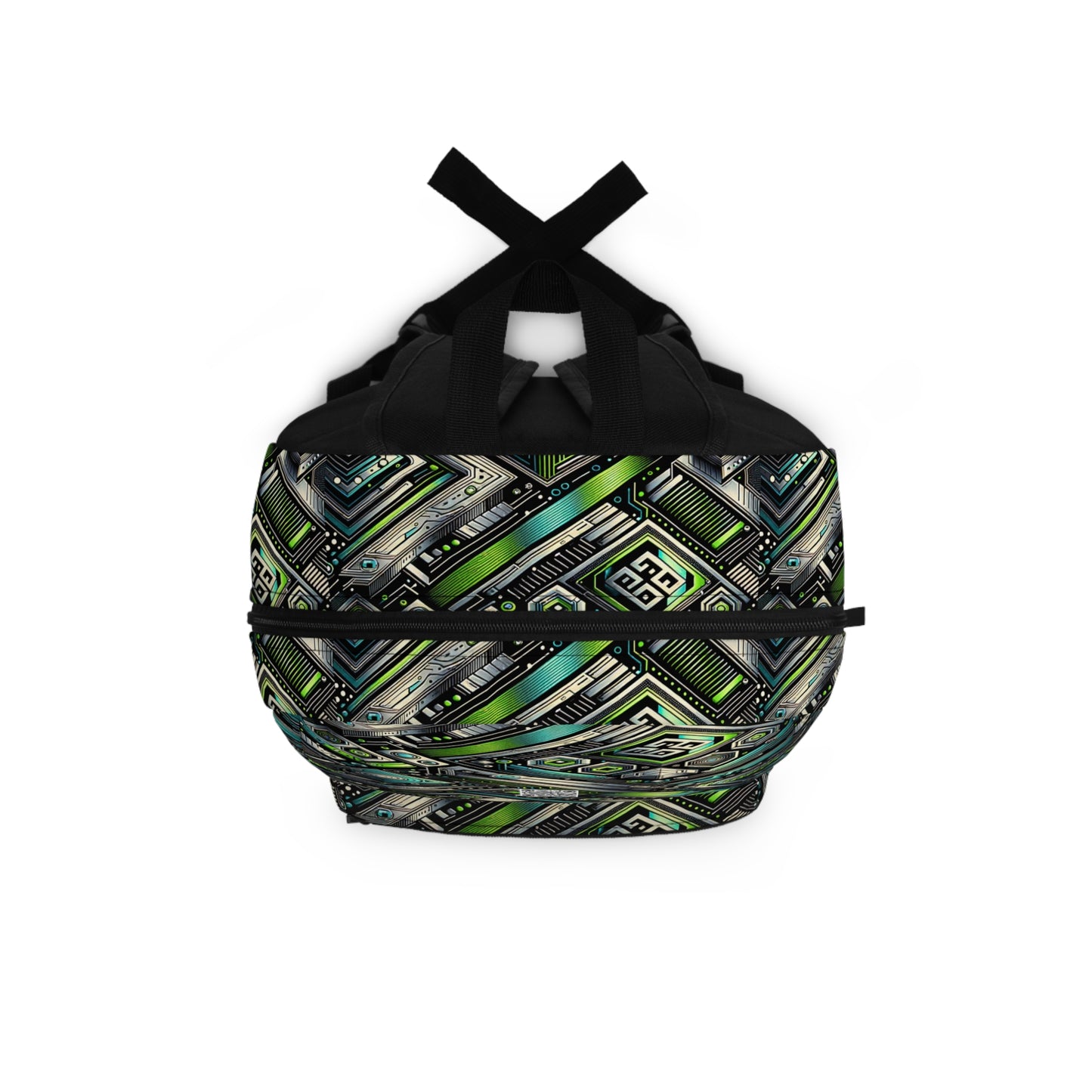 Tech-Infused Streetwear Tech-Forward Minimalism With Bold Digital Prints Backpack - 8404 Design-52
